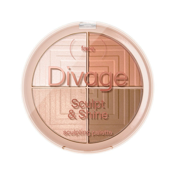 SCULPT & SHINE SCULPTING PALETTE - Divage Milano