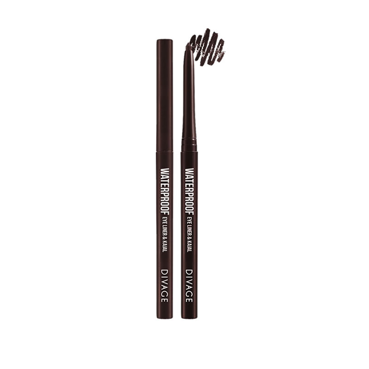 WATERPROOF EYE LINER & KAJAL - Divage Milano
