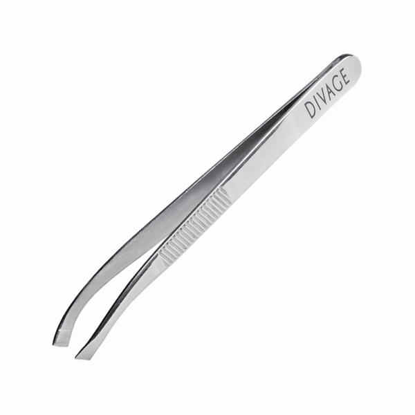 EYEBROW TWEEZERS (SLANTED) - Divage Milano